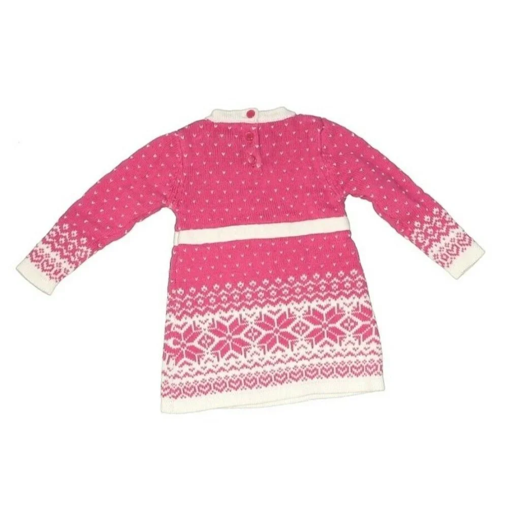 Heirloom‎ Polly Flinders Pink Sweater Dress